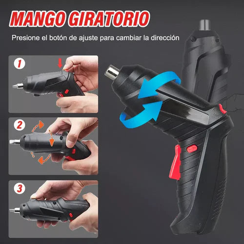 Kit Taladro Inalambrico⚡