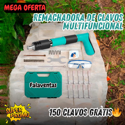 PISTOLA REMACHADORA DE ALTA PRESIÓN💥150 CLAVOS GRATIS💥