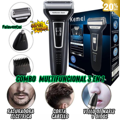 Combo de afeitar Profesional 3 en 1✂️👌