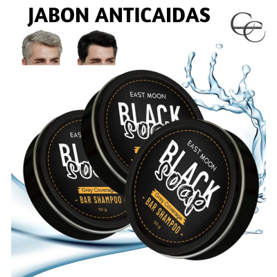 Jabon anticanas Black Soap ( suministro para 3 meses)